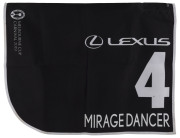 LEXUS MELBOURNE CUP 2019 Horse No.4 (Barrier 13), MIRAGE DANCER, Jockey: Ben Melham, The unique number 4 saddlecloth, signed by Ben Melham accompanied by a letter of authenticity and limitation signed by Neil Wilson, CEO, Victoria Racing Club, Limited and - 2