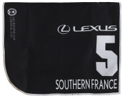 LEXUS MELBOURNE CUP 2019 Horse No.5 (Barrier 14), SOUTHERN FRANCE, Jockey: Mark Zahra, The unique number 5 saddlecloth, signed by Mark Zahra accompanied by a letter of authenticity and limitation signed by Neil Wilson, CEO, Victoria Racing Club, Limited a - 2