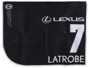 LEXUS MELBOURNE CUP 2019 Horse No.7 (Barrier 22), LATROBE, Jockey: James McDonald, The unique number 7 saddlecloth, signed by James McDonald accompanied by a letter of authenticity and limitation signed by Neil Wilson, CEO, Victoria Racing Club, Limited a - 2