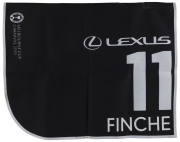 LEXUS MELBOURNE CUP 2019 Horse No.11 (Barrier 4), FINCHE, Jockey: Kerrin McEvoy, The unique number 11 saddlecloth, signed by Kerrin McEvoy accompanied by a letter of authenticity and limitation signed by Neil Wilson, CEO, Victoria Racing Club, Limited and - 2