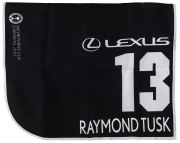 LEXUS MELBOURNE CUP 2019 Horse No 13 (Barrier 3), RAYMOND TUSK, Jockey: Jamie Spencer, The unique number 13 saddlecloth, signed by Jamie Spencer accompanied by a letter of authenticity and limitation signed by Neil Wilson, CEO, Victoria Racing Club, Limit - 2