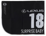 LEXUS MELBOURNE CUP 2019 Horse No 18 (Barrier 20), SURPRISE BABY, Jockey: Jordan Childs, The unique number 18 saddlecloth, signed by Jordan Childs, accompanied by a letter of authenticity and limitation signed by Neil Wilson, CEO, Victoria Racing Club, Li - 2