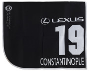 LEXUS MELBOURNE CUP 2019 Horse No 19 (Barrier 7), CONSTANTINOPLE, Jockey: Joao Moreira, The unique number 19 saddlecloth, signed by Joao Moreira accompanied by a letter of authenticity and limitation signed by Neil Wilson, CEO, Victoria Racing Club, Limit - 2