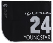 LEXUS MELBOURNE CUP 2019 Horse No 24 (Barrier 9), YOUNGSTAR, Jockey: Tommy Berry, The unique number 24 saddlecloth, signed by Tommy Berry accompanied by a letter of authenticity and limitation signed by Neil Wilson, CEO, Victoria Racing Club, Limited and - 2