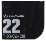 LEXUS MELBOURNE CUP 2019 Horse No 22 (Barrier 18, THE CHOSEN ONE, Jockey: Tim Clark, The unique number 22 saddlecloth, signed by Tim Clark accompanied by a letter of authenticity and limitation signed by Neil Wilson, CEO, Victoria Racing Club, Limited and