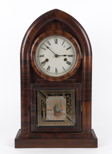 JEROME CLOCK Co. American Beehive clock with 30 hour movement in mahogany case, circa 1870, ​49.5cm high PROVENANCE The Tudor House Clock Museum, Yarrawonga