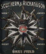 SOUTHERN AND RICHARDSON "Nest Knives" point of sale advertising display, early 20th century, ​48 x 41cm overall - 2