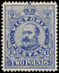 1902 (SG.400) &pound;2 deep blue KEVII. Superb. Mint.