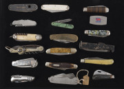 Forty assorted pocket knives and folding tools, 19th and 20th century, ​the largest 22cm long - 3