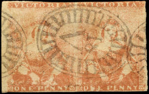 1850-56 study group of the imperforate issues on pages. Half &nbsp;Lengths 1d (60+), 2d (5) & 3d (25+), QOT (15+), 1/- Octagonal (3) and Woodblocks 6d orange (10 incl. a cover), 6d "Too Late" (1), 1/- Reg. (4), 2/- (1). All as per SG listings by Printers, prin