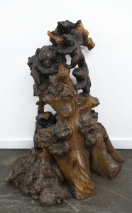A large Black Forest bear sculpture, 110cm high