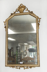 An Italian gilt framed mirror, early 20th century, 99 x 59cm