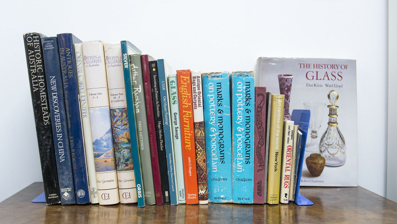 A Small library of reference books