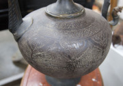 A North Indian bronze teapot, 19th century, ​49cm high - 3