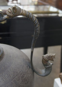 A North Indian bronze teapot, 19th century, ​49cm high - 4