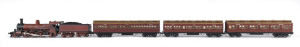 c.1905 Dd Class (Dd668) Steam Locomotive (235x40x55mm) rebuilt with new larger boiler based on the K Class design (Nos 606-699), probably constructed at Newport Railway Workshops, red-brown livery with deep brown trim, 4-6-0 wheel configuration, designed 