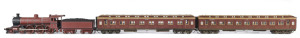 c.1907 Aa Class (Aa574) Steam Locomotive (255x40x57mm) being the A2 version introduced in 1907 to be used on express/premier services hauling the heavier E type passenger carriages which came into service in 1906, red-brown livery with deep brown trim, 4-