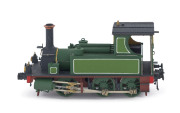 1893 Z Class (Z526) Tank Engine (90x35x45mm), pale green & dark green livery with gold trim, 2-4-0 wheel configuration, built at the Newport Railway Workshops.