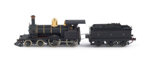 1885 Q Class Tender Locomotive, road number '78' (210x38x50mm) built by Dubs & Co (Glasgow, England), livery in black with trim in red & in gold plate, 4-4-0 wheel configuration.