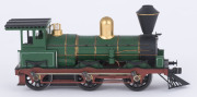 c.1874 O Class (O41) Steam Locomotive (120x38x50mm), dark green livery with gold plated trim, 0-6-0 wheel configuration, made Beyer, Peacock & Co (Manchester, England). - 4