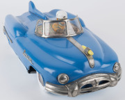 Friction powered AAA "Dream" car by Nomura with "Sports" hubcaps. Length: 42cm (16.5"). - 3