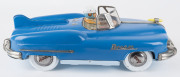 Friction powered AAA "Dream" car by Nomura with "Sports" hubcaps. Length: 42cm (16.5"). - 4