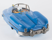 Friction powered AAA "Dream" car by Nomura with "Sports" hubcaps. Length: 42cm (16.5"). - 5