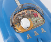 Friction powered AAA "Dream" car by Nomura with "Sports" hubcaps. Length: 42cm (16.5"). - 6