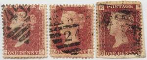 1854-79 QV 1d red-brown perforated, semi-specialized collection on pages. With the different wmks, perfs and Dies plus a comprehensive run of the Plate No's 70 to 224. Earlier issues identified into their Plates, some with varitities. Incl. postmarks and 