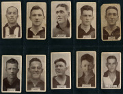 W.D. & H.O. WILLS: 1933 Footballers, part set [150/200]; mixed condition. - 3