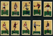 HOADLEY'S CHOCOLATES: 1934 Victorian Footballers (action studies), complete series [50]; mixed condition, mainly VF+. - 9