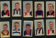 GODFREY PHILLIPS: 1933 Victorian Footballers (B.D.V. Cigarettes) part set [42/75], G/VG. - 5