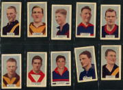 GODFREY PHILLIPS: 1933 Victorian Footballers (B.D.V. Cigarettes) part set [42/75], G/VG. - 7