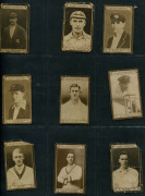 W.D. & H.O. WILLS: 1926 Cricketers, part series [35/63]; very mixed condition. - 2