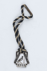 COLLINGWOOD: 1959 Membership, No.1151, with original black & white lanyard.