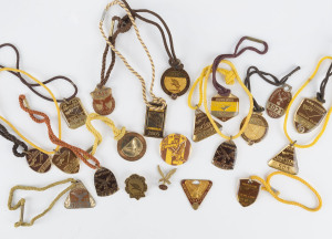 HAWTHORN: A 1960s-2000s collection of membership medallions and badges, (21 items).