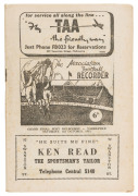 "The Association Football Recorder: The Official Organ of the Victorian Football Association" (the VFA): 1953 Grand Final (Port Melbourne v Yarraville); 1954 Grand Final (Port Melbourne v Williamstown); 1955 Grand Final (Williamstown v Port Melbourne); 19