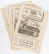 "The Association Football Recorder: The Official Organ of the Victorian Football Association" (the VFA): 1953 Grand Final (Port Melbourne v Yarraville); 1954 Grand Final (Port Melbourne v Williamstown); 1955 Grand Final (Williamstown v Port Melbourne); 19 - 3