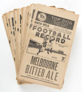 The Football Record: 1946 editions for the Home-and-Away Rounds 3, 4, 5, 6, 7, 8, 9, 10, 11, 12, 13, 14, 15, 16 , 17, 18 and 19. (Total: 17).&nbsp; Mixed condition. - 2