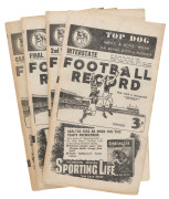 The Football Record: 1949 editions for the Home-and-Away Rounds 2, 3, 4, 5, 6, 7, 9, 10, 11, 12, 14, 15, 16 and 17. (Total: 14).&nbsp;Mixed condition. - 2
