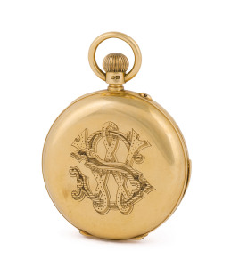 BILL STRICKLAND'S 18ct gold pocket watch