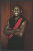 1964 MOBIL Trade Cards: "Football Photos 1964 -WAFL", complete set [40]. Fine/Very fine. Seldom offered. - 2