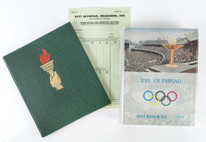 LITERATURE - "XVI OLYMPIAD MELBOURNE 1956"" The official report of the organizing committee for the XVI Olympiad Melbourne 1956, extensively illustrated, published in 1958 by W.M. Houston, Government Printer, 760pp hardbound quarto with dustjacket; also 