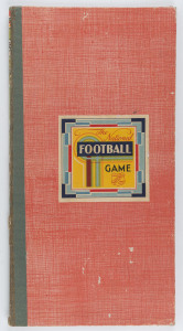 "THE NATIONAL FOOTBALL GAME": c.1940 National Game Company dice-based board game captioned "Our Great Game"