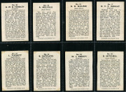 1947 Radio Fun (Amalgamated Press) "Famous Test Cricketers", complete set [24]. Mainly G/VG. Scarce. - 6
