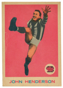 COLLINGWOOD: 1964 Scanlens "Footballers" No.25 John Henderson. VG/Exc.