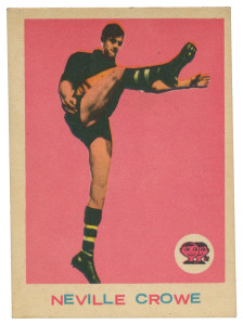 RICHMOND: 1964 Scanlens "Footballers" No.15 Neville Crowe. VG/Exc.