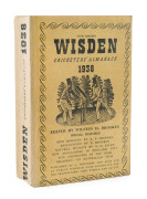 1938 WISDEN'S ALMANACK, original linen cloth cover edition, complete.
