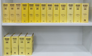 1946-2007 LIBRARY OF WISDEN'S: intact run comprising 62 editions, 1947-1974 softbound, 1975-2007 hardbound with dustjackets; condition of 1946-54 editions a bit variable, 1955-2007 generally above-average condition other than a few copies with water stain - 5