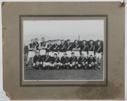 Various team photographs including the Cherrio Social Cricket Club 1937-38 (by Pullan Cooke, Brunswick); St. Jude's C.C. 1907-08 (by The Allan Studio, Collingwood); Ascot Vale Football Club 1937 Premiers (by Dover Studio, Moonee Ponds); plus one other, a - 3